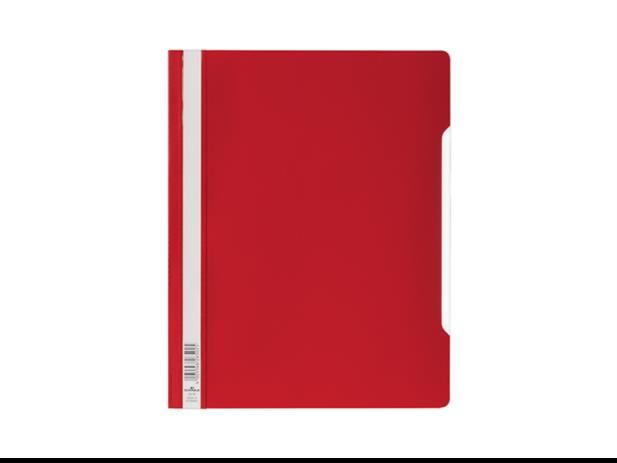 Durable Clear View Folder Red