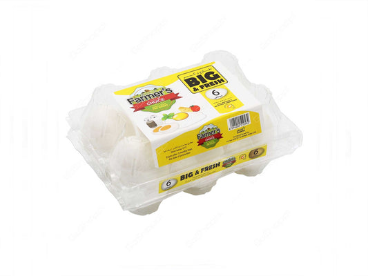 Egg-Fresh Farm 6Pcs (Tray)