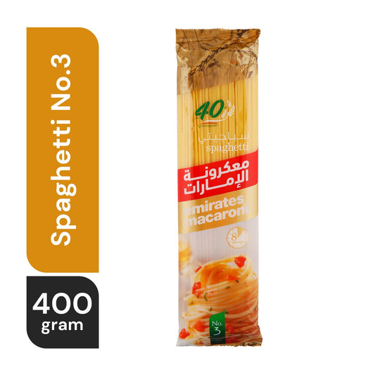 Emirates Macaroni Spaghetti Pasta 400 Gm