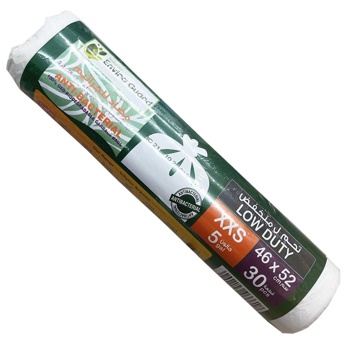 Enviro Care Nec Biodegradable Garbage Bags 46X52 Cm White Rolls