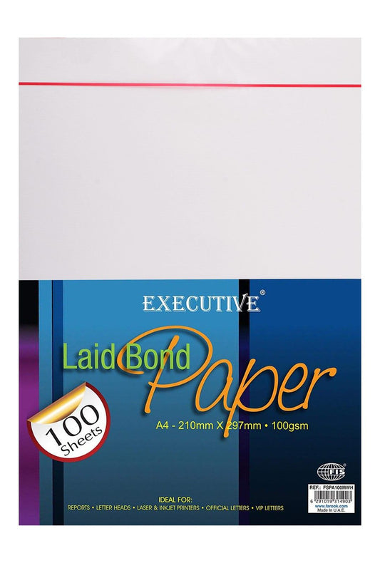 Executive Laid Bond Paper A4, 210mmx297mm