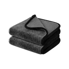 Extra Thick Microfibre Cleaning Cloths, 2 Pieces