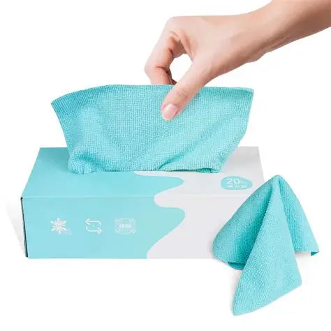 Extractable Kitchen Cleaning Cloth Microfiber Dishcloth, Table And Utensil Wiping Tool Preferred Cleaning Towel