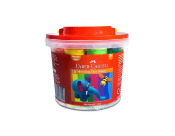 Faber-Castell Modelling Clay Multicolour, 250g