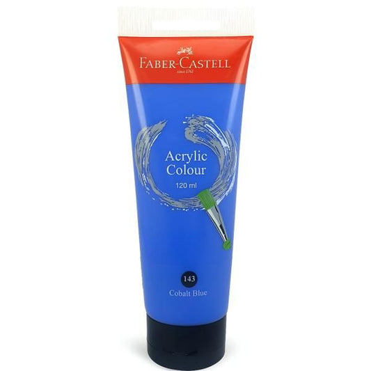 Faber-Castell Acrylic Color Tube 120ml - Cobalt Blue