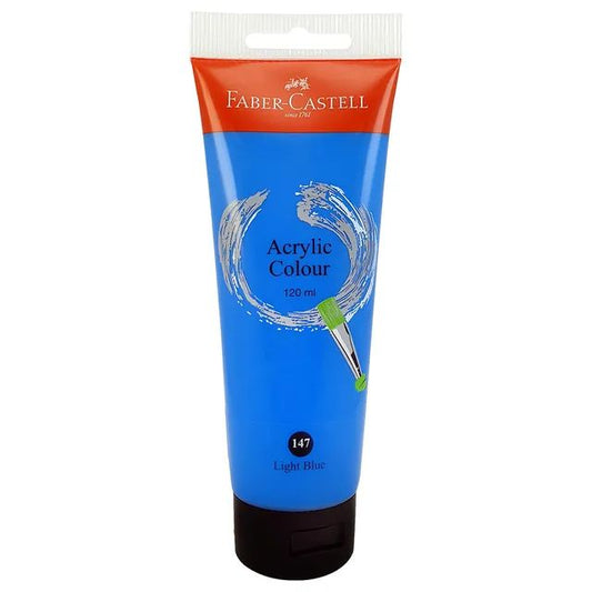 Faber Castell Acrylic Color - 147 Light Blue, 120ml