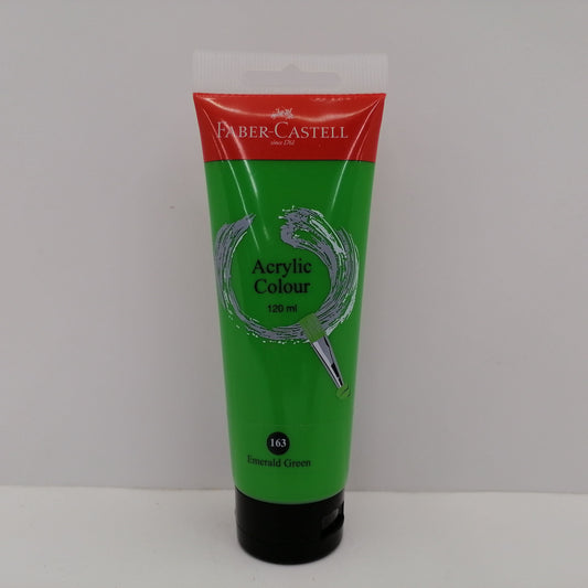 Faber Castell Acrylic Color Tube Emerald Green, 120ml