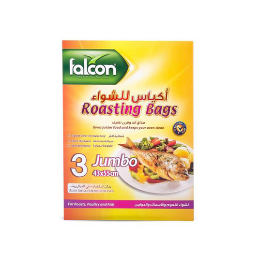 Falcon Roasting Bag Jumbo, 55x43cm (1 Pack x 3 Pieces)