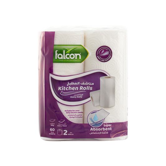 Falcon Kitchen Rolls, 2x60 Sheets