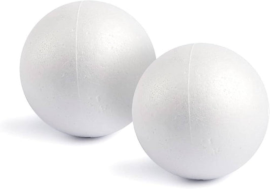 Foam Balls - Art and Craft - Modelling -6cm Pack Of 6