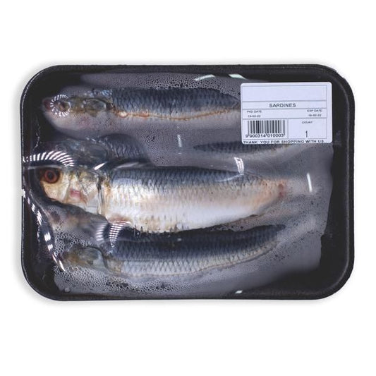 Fresh Cleaned Sardines, 500g