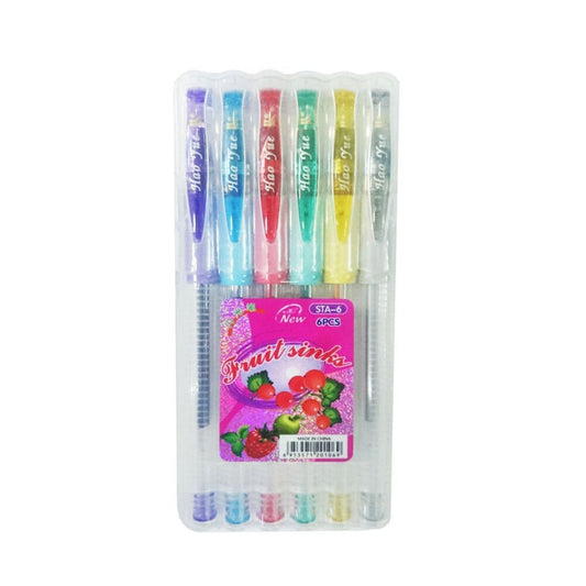 Fruit Sinks Ball Pens FP-STA-6, 6 Pieces