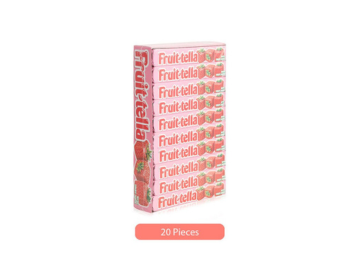 Fruit Tella Strawberry 20P Stck 36 G