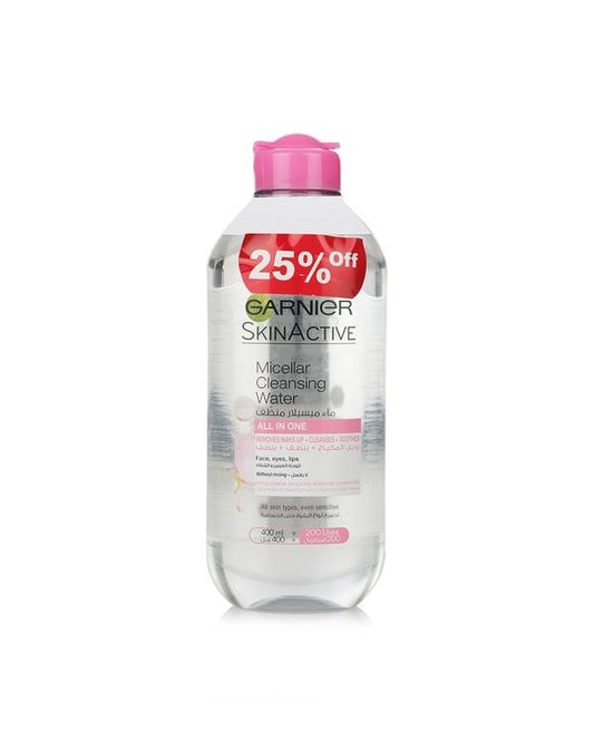 Garnier Micellar Water Regular 400 Ml '@ 25% Off