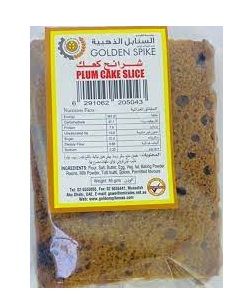 Golden Spike Fruit Cake Slice
