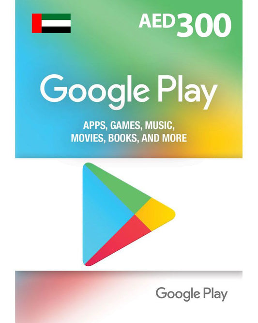 Google Play AED 300 (UAE)