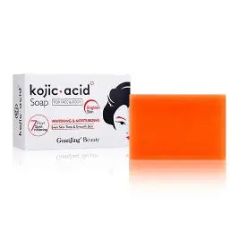 Guanjing Beauty Whitening Soap Bars, 2x65g