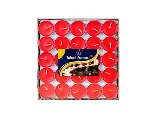 Red Candles 50 pcs