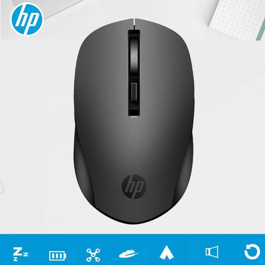 HP S1000 2.4G Wireless Mouse Desktop Laptop Computer Mice 1600dpi Advanced Invisible Optical Mute Mouse