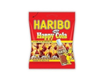 Haribo Jelly Stripe Mix Happy Cola Case 24 g