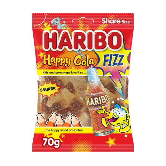 Haribo Fizz Cola, 70g