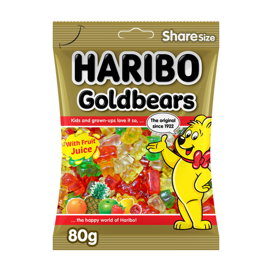 Haribo Gmold Bears Jelly, 65g