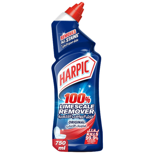 Harpic 100% Limescale Remover Original Toilet Cleaner, 750ml