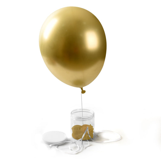 Helium Balloon - 1 Pc - Gold