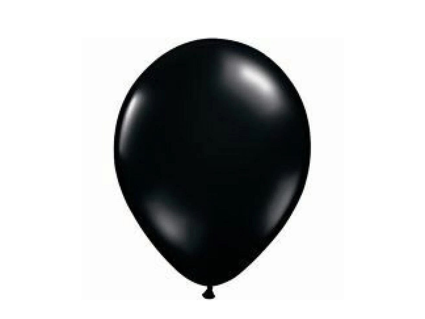 Helium Balloon Black 1 pc