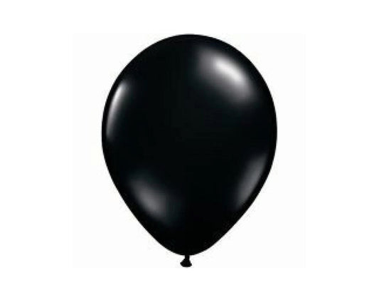 Helium Balloon Black 1 pc