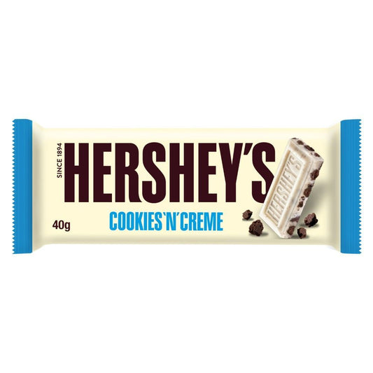 Hershey's Cookies 'n' Chocolate Flavor Candy Bar, 40g