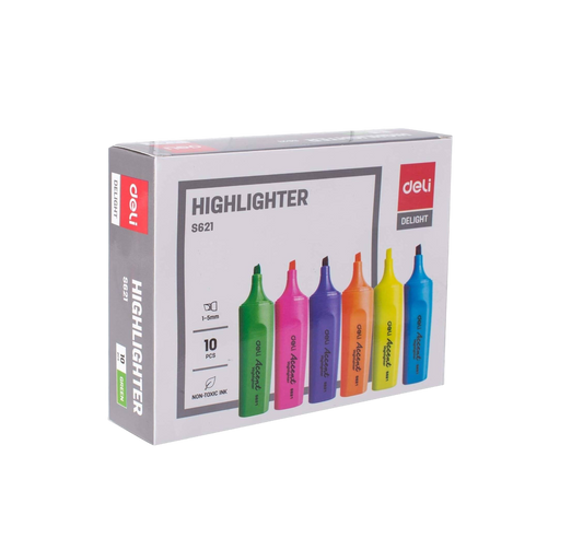 Highlighter S621, 10 Pieces
