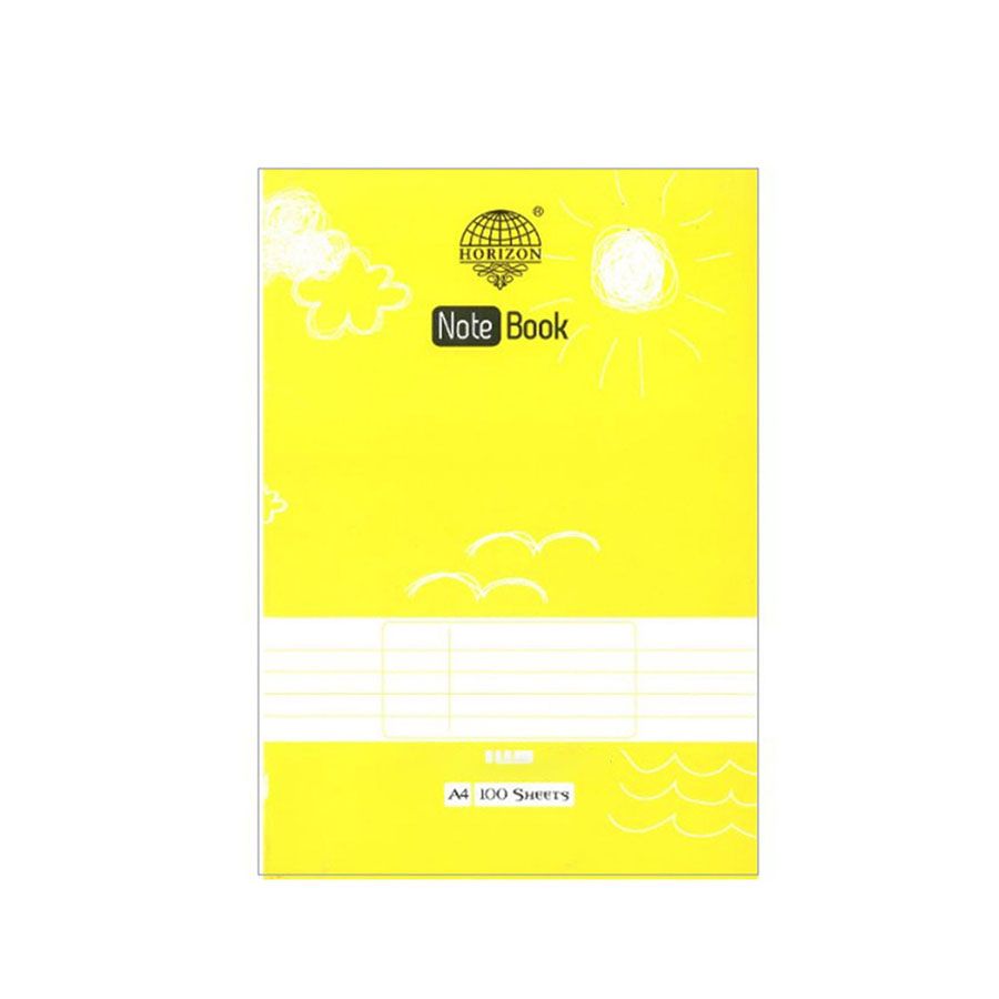 دفتر ملاحظات هورايزون عادي، 100 صفحة