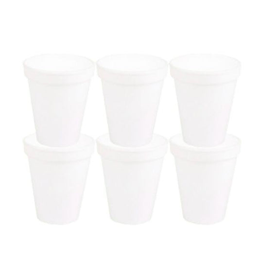 Hotpack Foam Cup 6 Oz x 25 Pcs