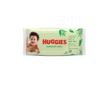 Huggies Natural Care with Aloe Vera Baby Wipes, 56 Pieces