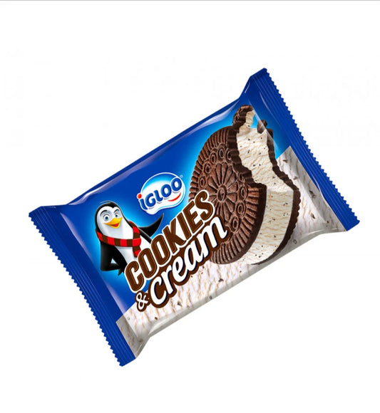 Igloo Ice Cream Sandwich Cookies & Cream 100 ml