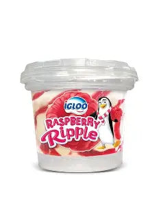Igloo Rosetta Raspberry Ripple Ice Cream Cup 150ml