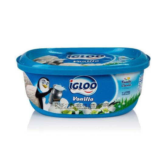 Igloo Vanilla Ice Cream 1L