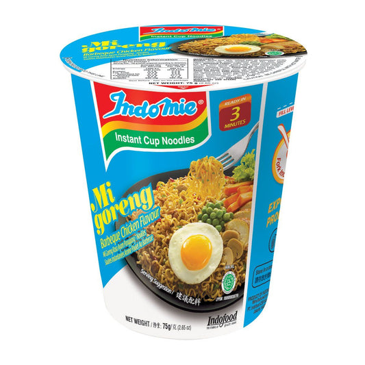 Indomie Barbeque Chicken Flavour Instant Cup Noodles, 75g