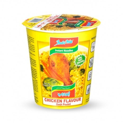 Indomie Chicken Flavor Noodles Cup, 60g