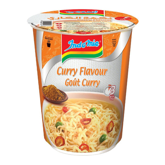 Indomie Curry Flavor Noodles Cup, 60g