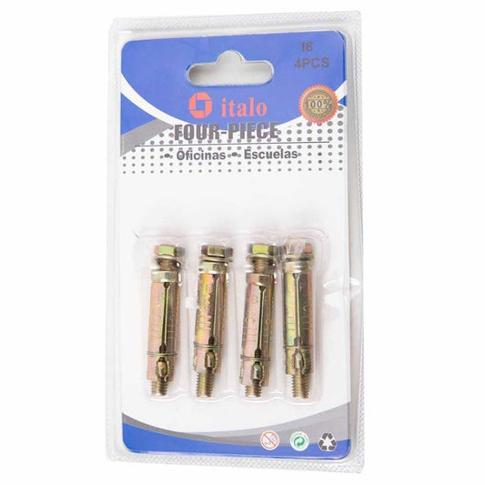 Italo Four Piece Nut & Bolt Set I6 Hw-067