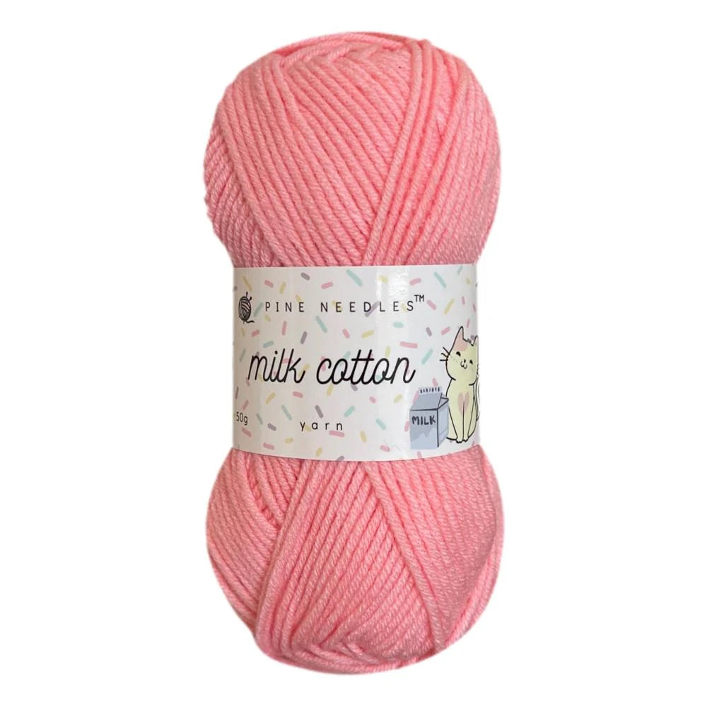 Italo Milk Cotton Dark Pink Thread, 50g