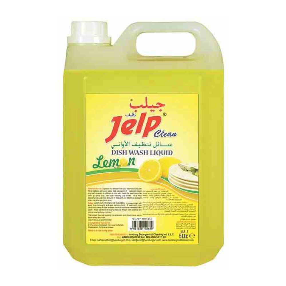 Jelp Clean Lemon Dishwashing Liquid 5L