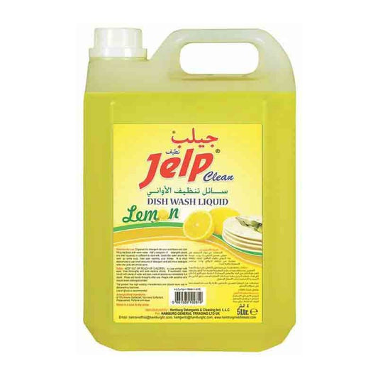 Jelp Clean Lemon Dishwashing Liquid 5L