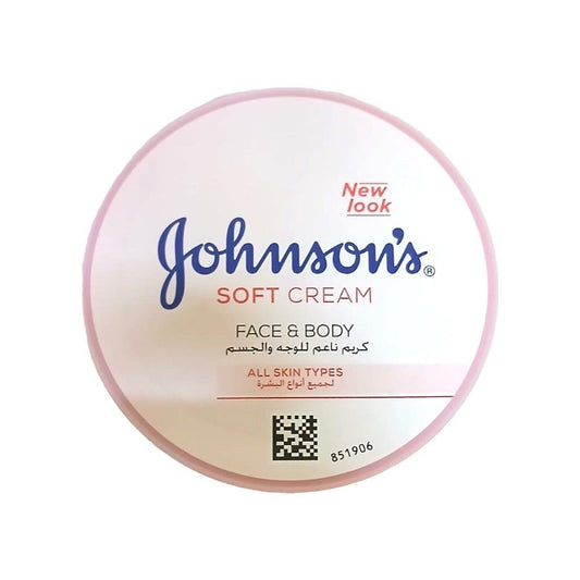 Johnson's Soft Cream Face & Body, 200ml