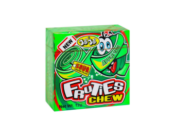 Jojo Fruites Chew Tape - Apple, 12g