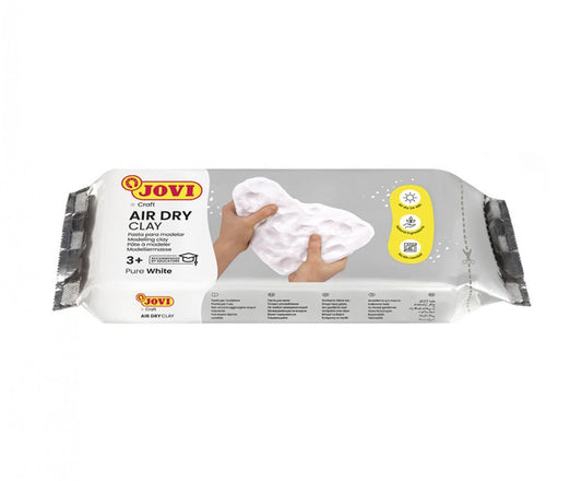 Jovi Air Dry Modelling Clay - White, 500g