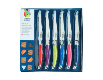 Kc Cw Br Steak Knife Set 6 Pieces
