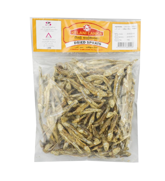 Kelani Lanka Dry Fish Sprats 200Gm
